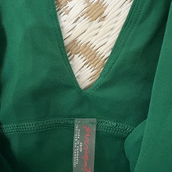 Free People Green Sports Bra - Picture 3 of 3